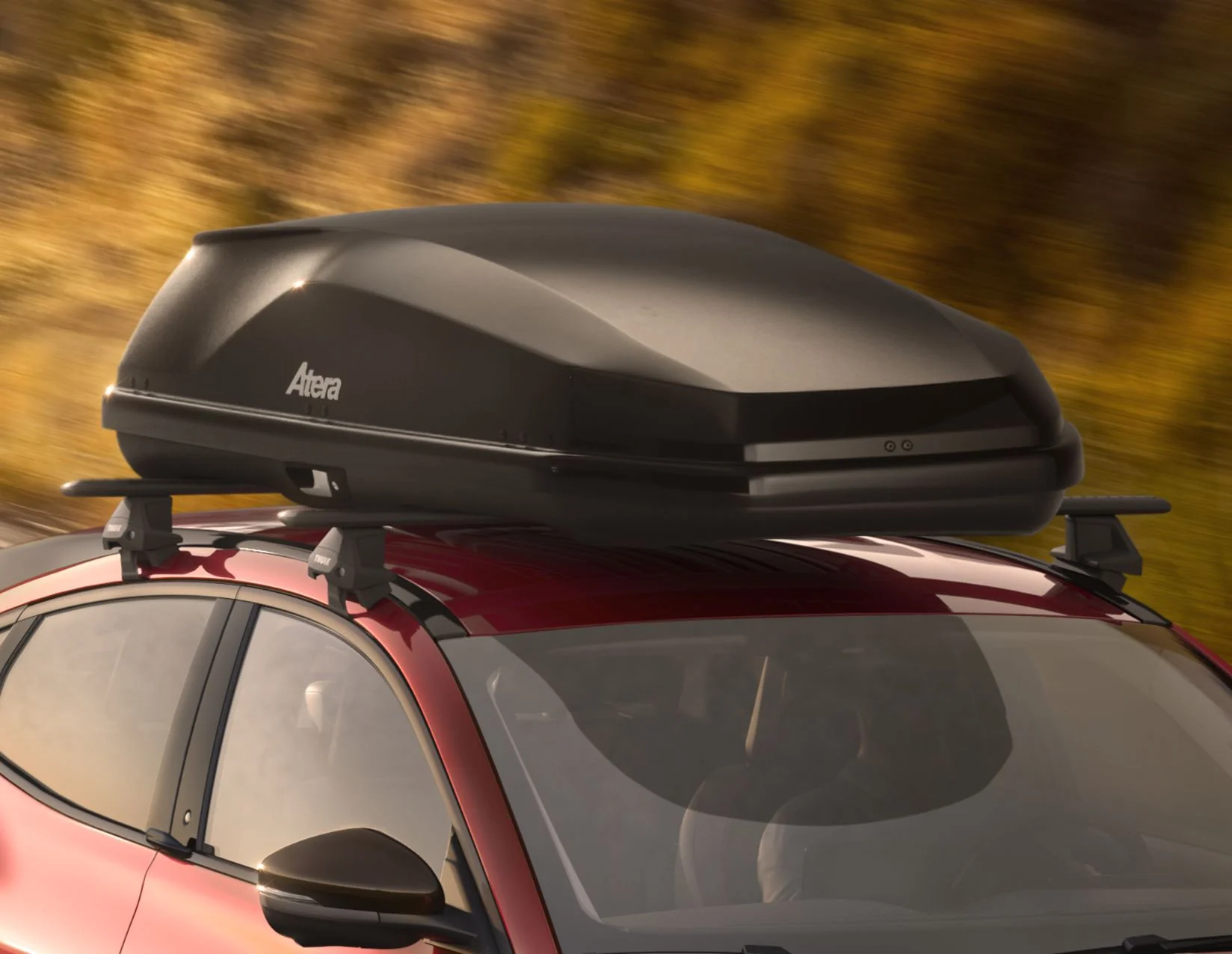 Coffre de toit Atera Casar L noir brillant - Image 16