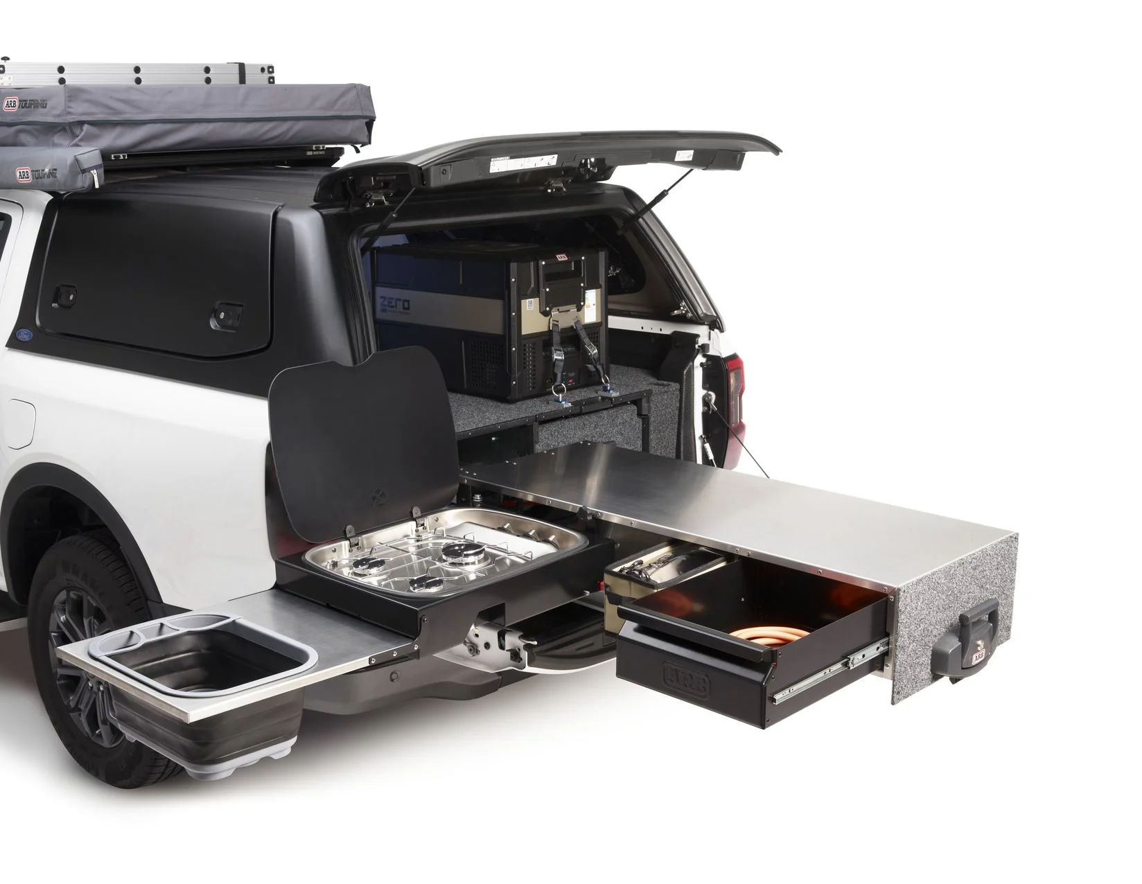 Cuisine coulissante ARB avec gazinière pour Ford Ranger à partir de 01/2012 - Image 4