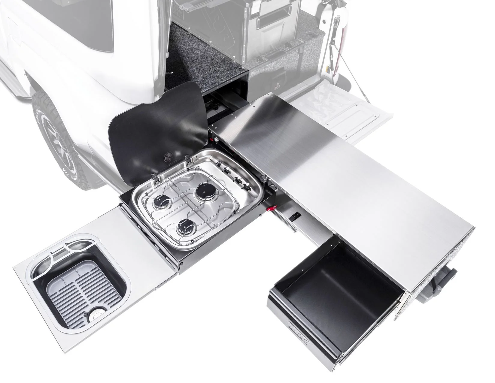 Cuisine coulissante ARB avec gazinière pour Ford Ranger à partir de 01/2012 - Image 9
