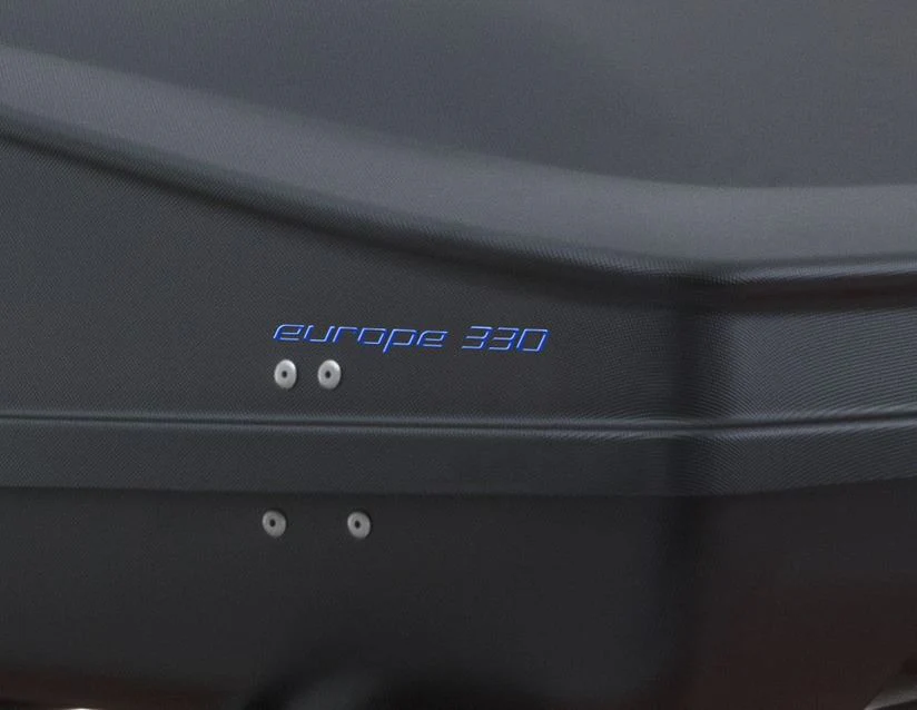 Coffre de toit G3 Elegance Europe 330 noir mat gaufré - Image 40
