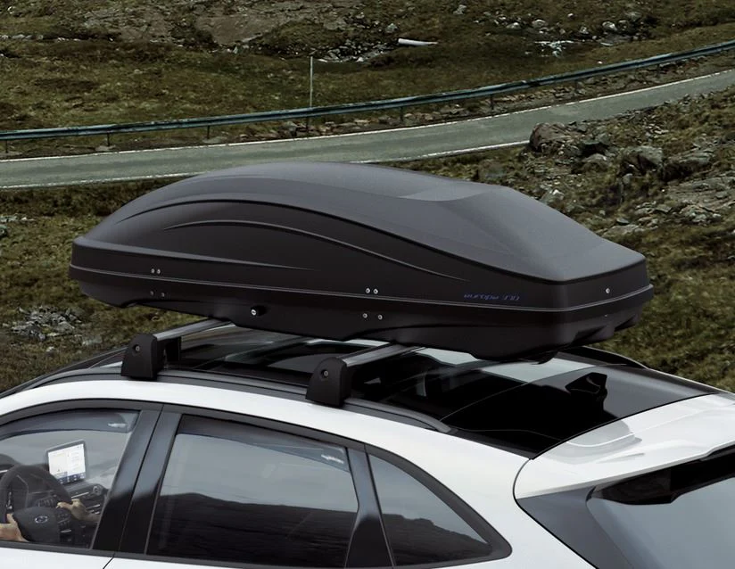 Coffre de toit G3 Elegance Europe 370,noir mat gaufré - Image 20