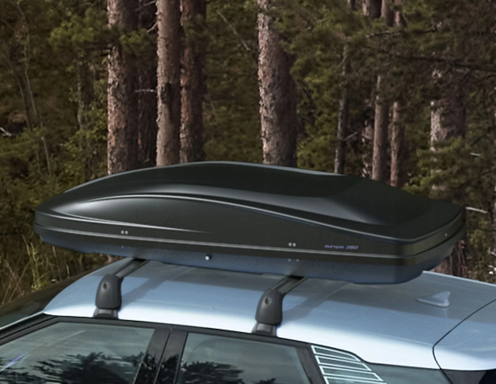 Coffre de toit G3 Elegance Europe 390 noir mat gaufré - Image 7