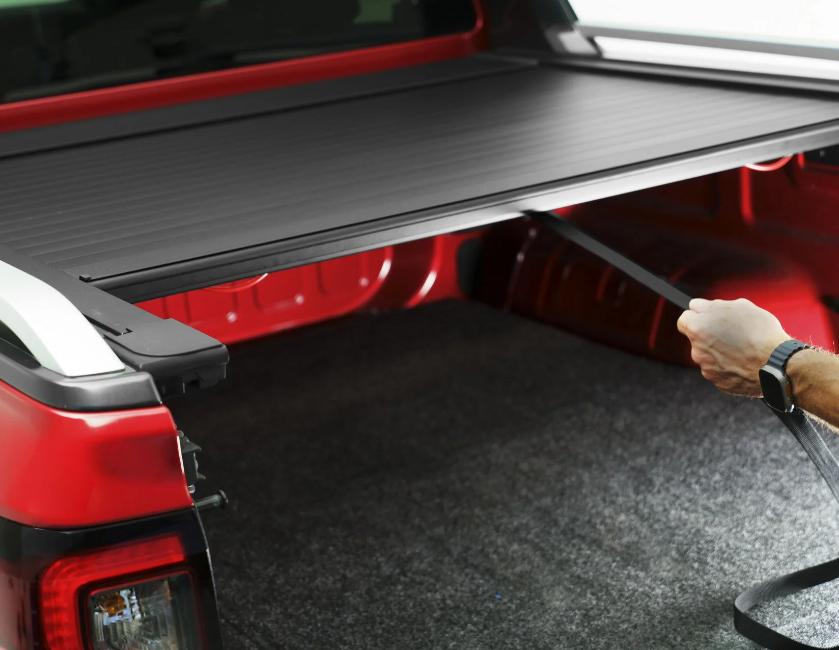 Rideau coulissant noir pour Ford Ranger à partir de 06/2022 - Image 10