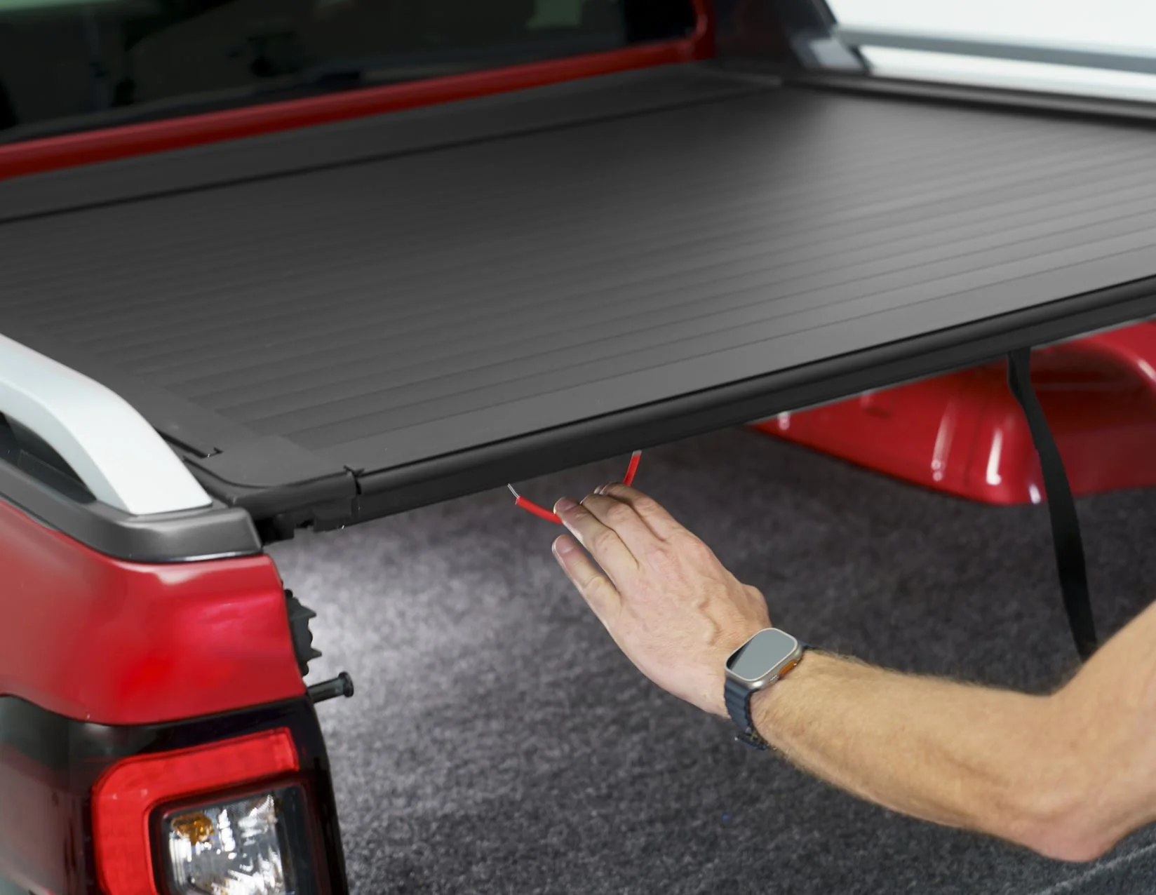 Rideau coulissant noir pour Ford Ranger à partir de 06/2022 - Image 12